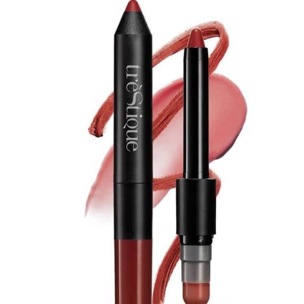 TreStique Matte Color + Shiny Balm Lip Crayon
